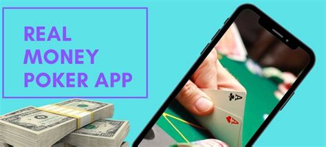online poker for real money apps
